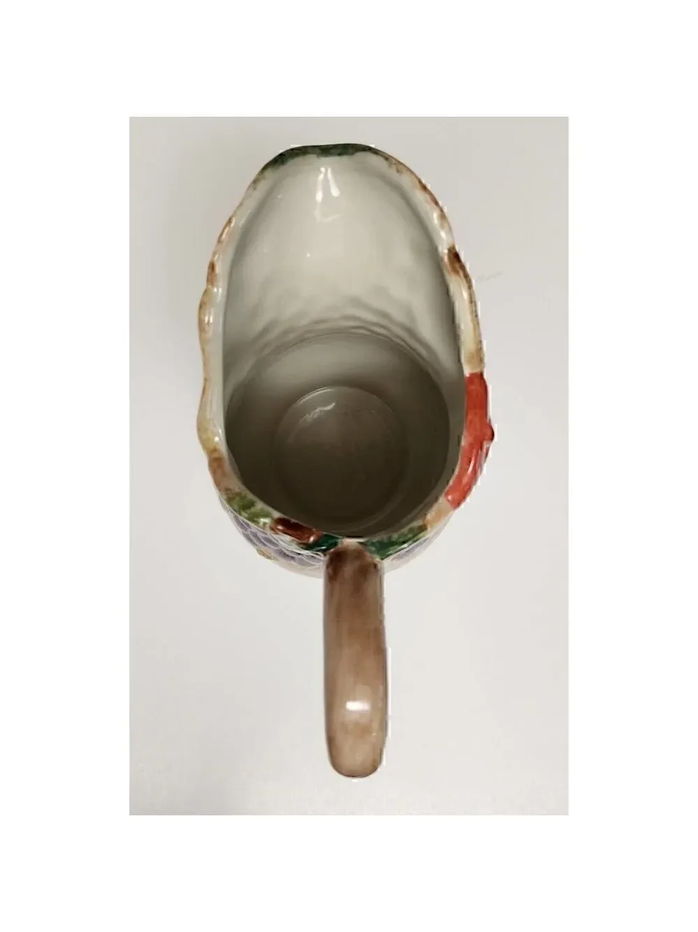 CBK, LTD Fruit Design Pitcher  2003 Hand Painted Decorative